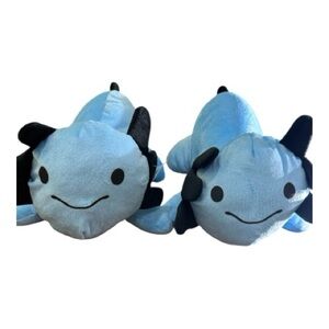 GoFFA Blue Plush Toy Set of 2 – New With Tags | Cute Axolotl Stuffed Animals